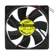 1PC ADDA AD1212MB-A70GL 12025 12V 0.33A 12CM 2-Wire Chassis #E1