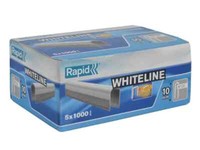 Rapid 28 Serie 10Mm Dp X 5M WeißE Klammern (Pack 1000 X 5) RPD2810W