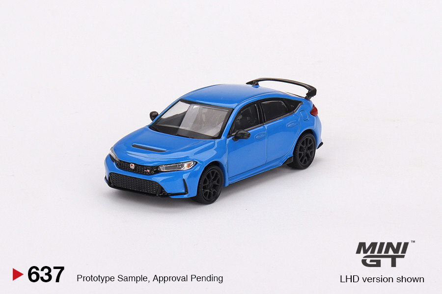 MINI GT Honda Civic Type R Boost Blue Pearl FL5 #637 (LorR