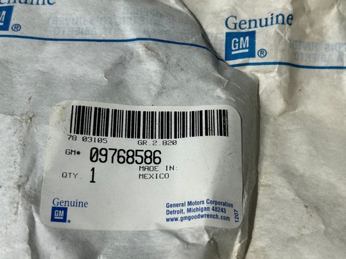 NOS GM 1984-1989 C4 Corvette Steering Wheel Horn Button Cap w/ Emblem 9768586 - Picture 3 of 9