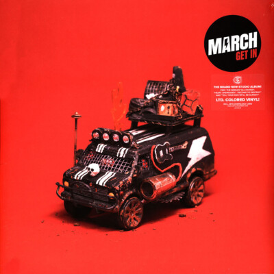 March - Get In Limited White Vinyl Edition (2023 - US - Original)