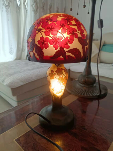 Emile Galle Small table lamp