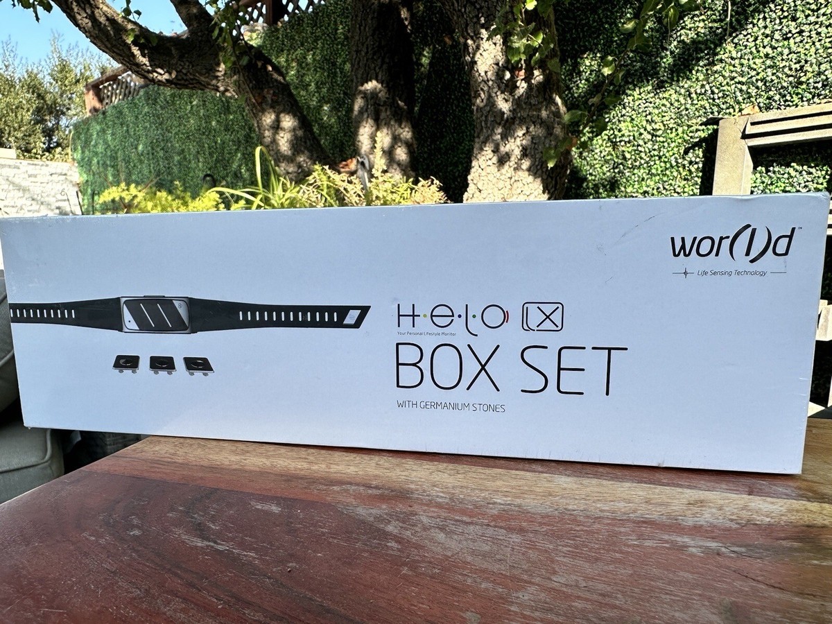 ボディ・フェイスケア HELO LX / Amazing Device! HELO LX Wrist Smartband Fitness Health Monitor Box Set with