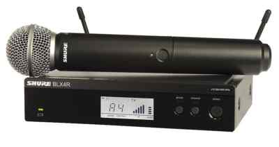 Shure BLX24R/SM58 Rack mountable Wireless System w/SM58 Handheld