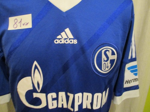 FC Schalke 04 Adidas Formotion Testspiel Matchworn Trikot 2012/13 + Nr.46 Gr.L - Bild 4 von 7