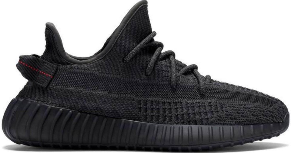 Yeezy Boost 350 V2 Low Black Non-Reflective - 1 of 1