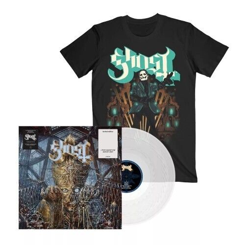 Ghost Impera Exclusive Limited Frost Colored Vinyl LP + Size Large Tshirt