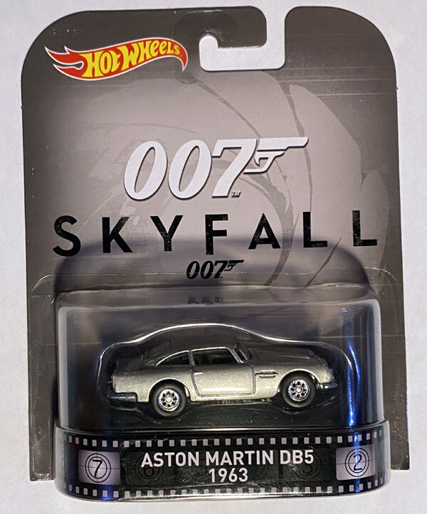 Hot Wheels 1963 Aston Martin DB5 James Bond 007 SKYFALL Hot Wheels 1963 Aston Martin DB5 James Bond 007 SKYFALL