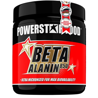 BETA ALANIN 850 | Hochdosiert | 5.100 mg p. P. | Carnosin Booster | 300 Kapseln