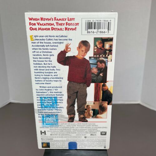 Home Alone VHS Tape. Brand New Sealed Fox Watermark. Rebate Sticker! - Picture 3 of 7