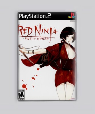 RED NINJA END OF HONOR / PS2 - 2''x3'' FRIDGE MAGNET (playstation 2 retro