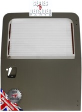 Land Rover Series rear door with heated glass lock hole