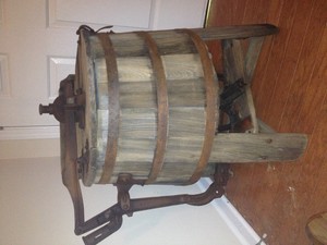 Antique Wooden Washing Machine Ca 1915 H F Brammer Manufacturing Company Ebay