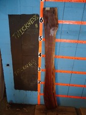 A1873 1 9/16" THICK black walnut Live Edge Slab lumber KILN DRIED