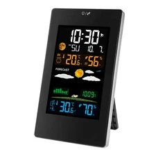 Wireless Weather Station Indoor Outdoor Weather Forecaster with Sensor Digital