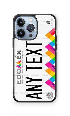 Estado de Mexico 23 mobile cell Phone Case License Plate for IPHONE SAMSUNG gift