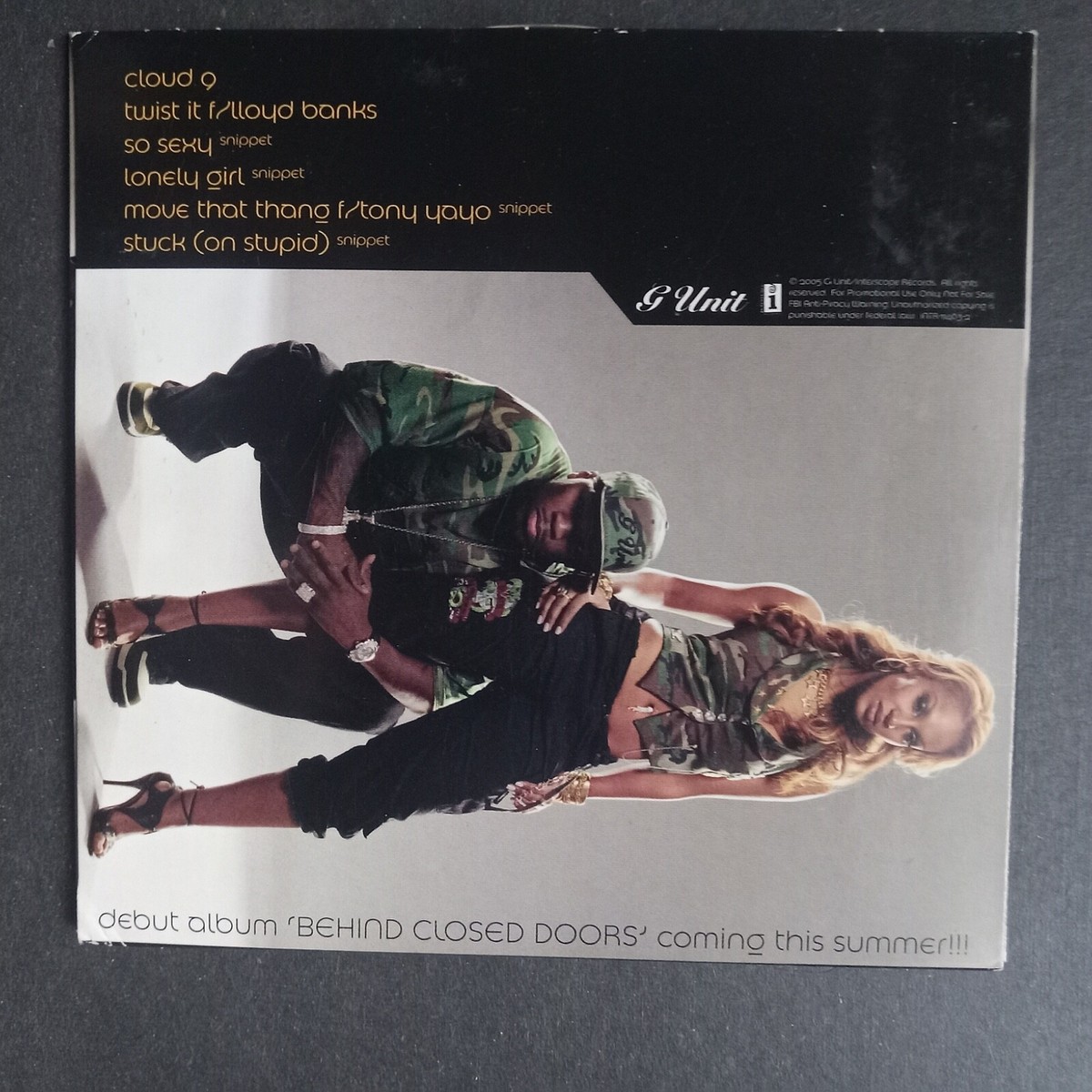 Hip Hop Sampler OLIVIA Behind Closed Doors PROMO CD Lloyd