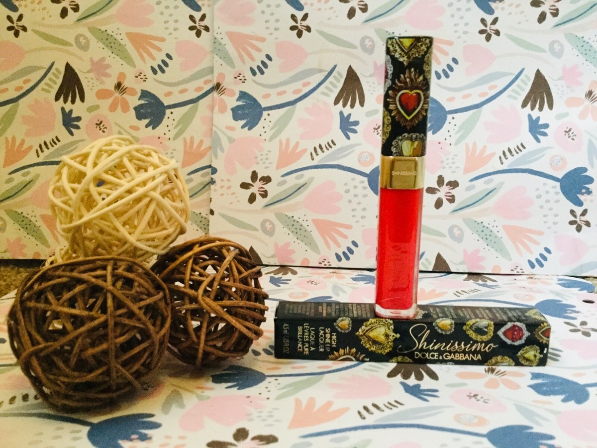 DOLCE & GABBANA💋💄 Shinissimo High Shine Lip Lacquer 260 Pop Lady