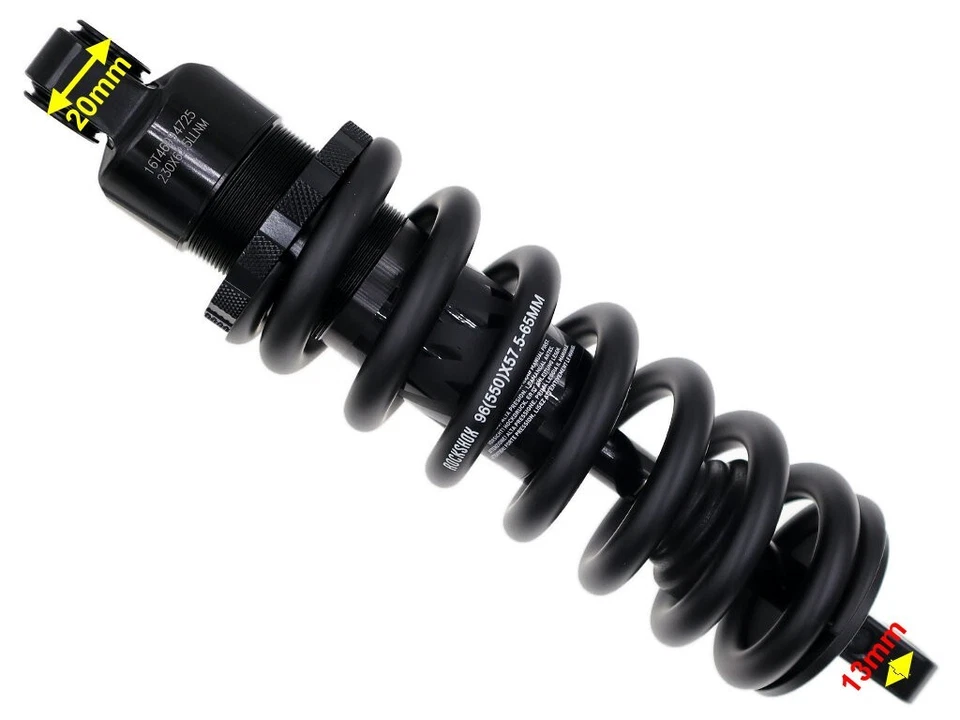 Amortiguador trasero RockShox Super Deluxe Coil Select 2024 230x62,5 mm 550 lb/pulgada Foto 3 de 4