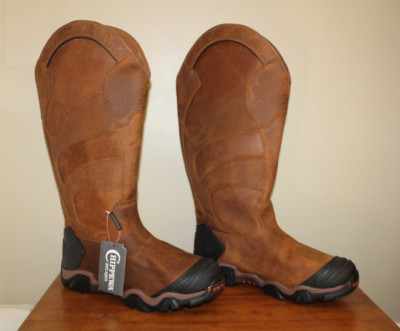 Chippewa Cross Terrain 17 Inch Waterproof Nano Composite Toe Snake Boots Sz 12 M