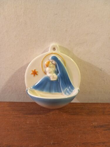Vintage Goebel Hummel Holy Water Font Madonna and Child - Picture 2 of 11