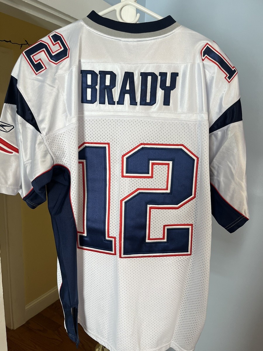 Tom Brady ULTRA RARE Super Bowl 42 Authentic Reebok Jersey with