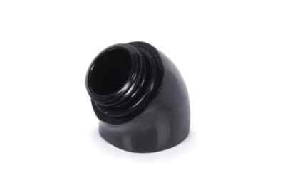 Alphacool Eiszapfen angled adaptor 45° G1/4 OT to G1/4 IT - Black AC-17590