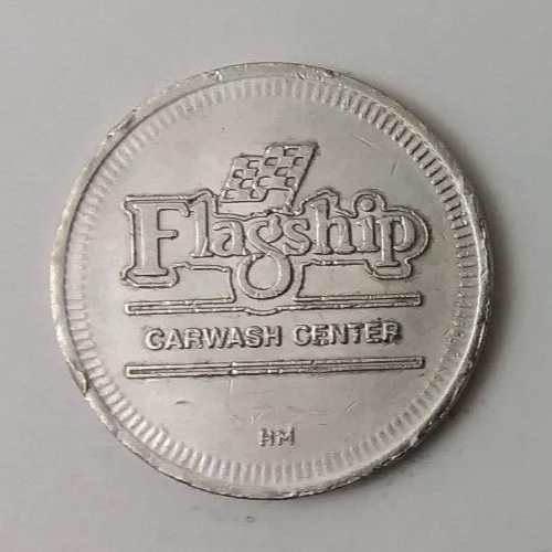 Flagship Car Wash Center Coin Token 28mm eBay