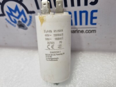 Nedis BV EN60252-1 Capacitor 10μF+-5% W1-11010N 450V~10000hcl.B 500V~ 1000hcl.C