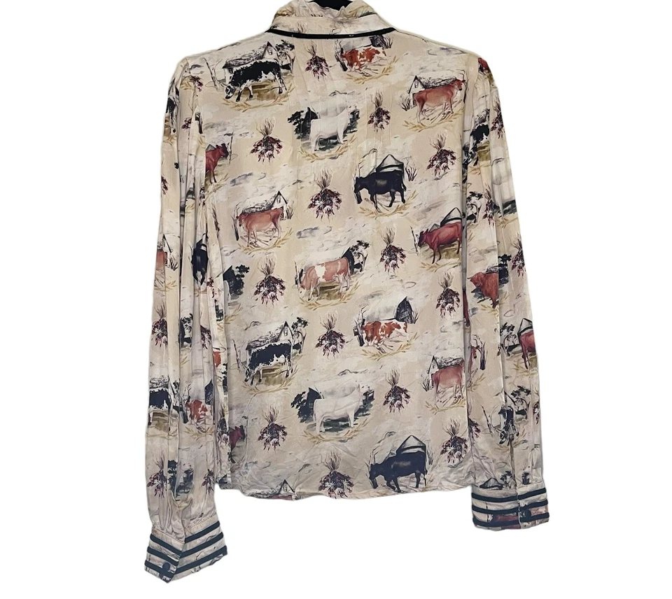 Camisa manga larga Rachel Antonoff Louise Puff (mediana) Foto 3 de 4