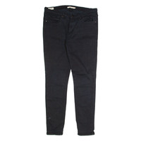 LEVI'S Big E Womens Jeans Black Slim Skinny W30 L27