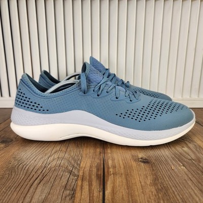 Crocs LiteRide 360 Pacer Mens Size 12 Blue Rubber Water Sneakers Shoes 206715