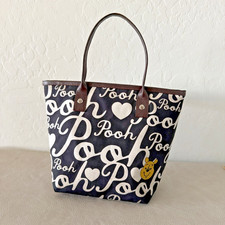 Disney Winnie the Pooh Top Handle Bag Small Tote Zipper