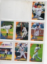 2012 Topps NEW YORK METS - 35 Card Team Set Series 1 & 2 with Updates Harvey RC