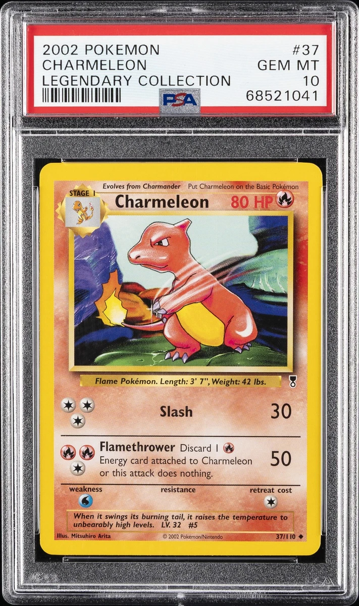【PSA8】リザード 英語 リバホロ Legendary Collection Pokémon TCG Professional Sports Authenticator (PSA) Legendary