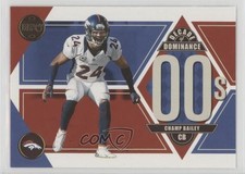 2022 Panini Legacy Decade of Dominance Champ Bailey #DD-15 HOF 17p7