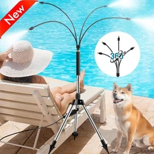 Standing Misters for Outside Patio Cooling Adjustable Portable Misting System
