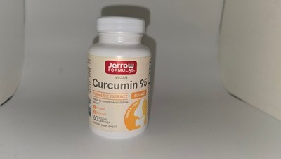 Jarrow Formulas Curcumin 95 Turmeric Extract 500 mg 60 Veggie Capsules Exp 07/27