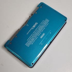 Nintendo 3DS Handheld Console - CTR-001 (USA) - Aqua Blue - w/ Charger & Case