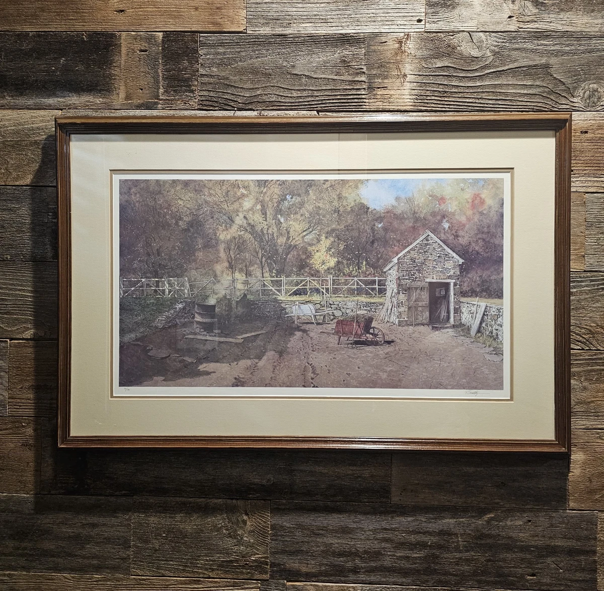 ピーター•スカルソープ 風景画「春の契り」リトグラフサイン入り Peter Sculthorpe for sale | eBay