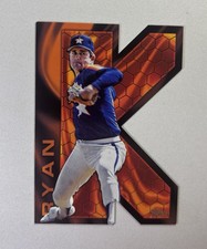 2025 Topps Nolan Ryan K Zone Orange Short Print Parallel #KZ-8 SP Astros