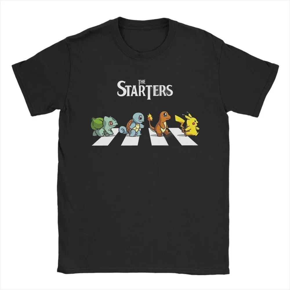 Pikachu, Charmander Cotton T-Shirt Bulbasaur Squirtle Cotton Unisex Tee
Opens in a new window or tab