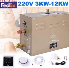 6KW 9KW Commercial Self-Draining Steam Generator Shower System Bath Controller