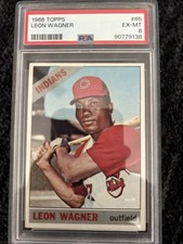 1966 Topps #65 Leon Wagner Psa 6