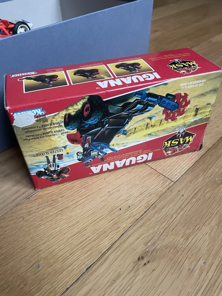 M.A.S.K. Iguana – Kenner 1987 | Veicolo + Personaggio Lester Sludge | Vintage - Immagine 2 di 4