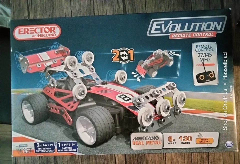 ERECTOR MECCANO AUTOCROSS RC BUGGY DE COURSE con control remoto NUEVO SIN ABRIR Foto 2 de 4