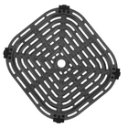 6QT Air Fryer Replacement Crisper Tray Nonstick Carbon Steel Grill Plate