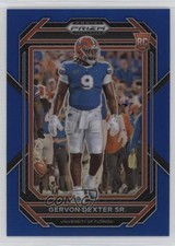 2023 Panini Prizm Draft Picks Blue Prizm 114/199 Gervon Dexter Sr #193 0nr3