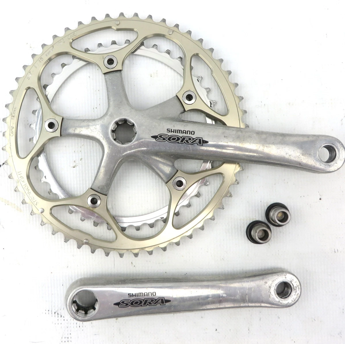 Shimano Sora R3000 9-Speed 34/50t 170mm Crankset, Bottom Bracket 