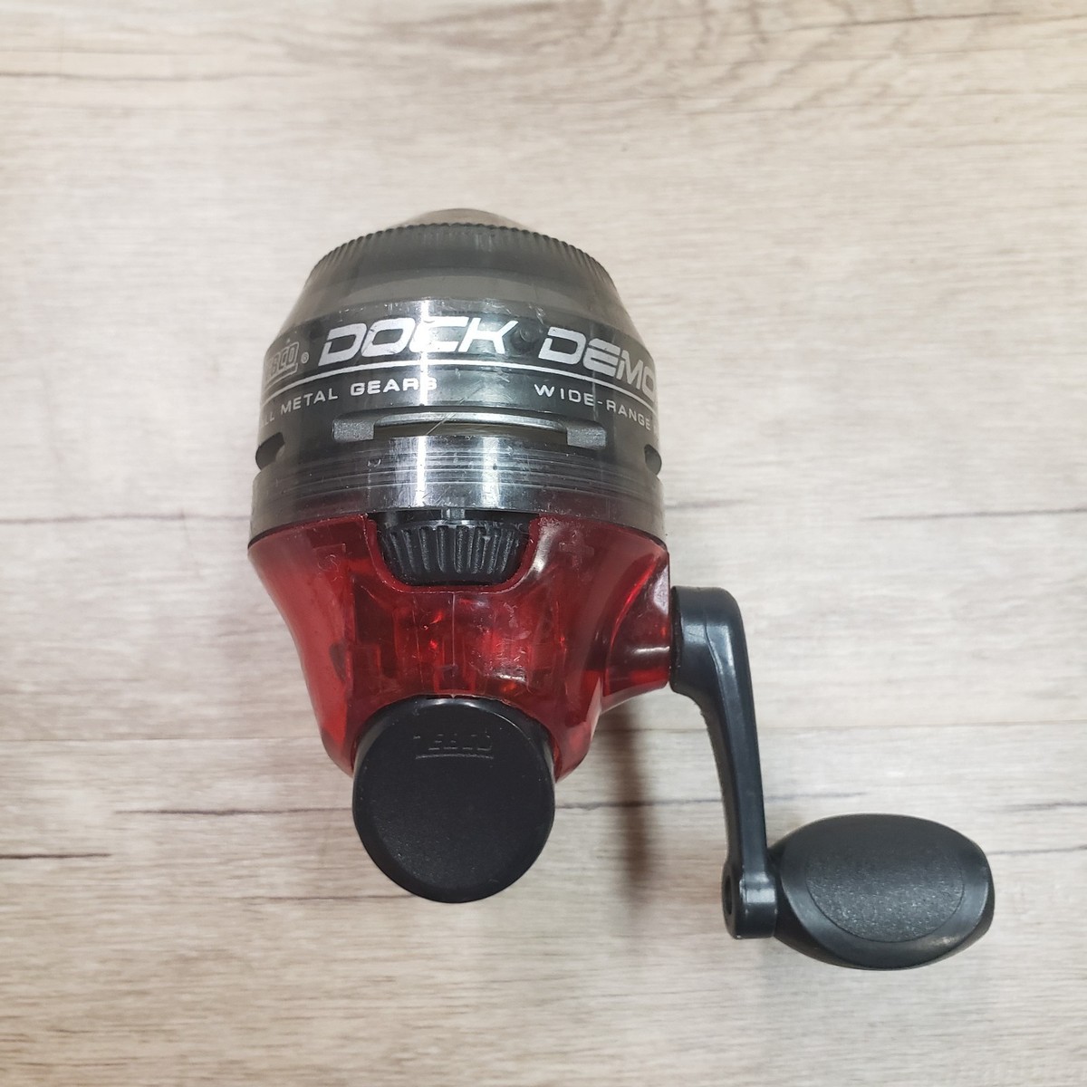 ボビングヘッド　demonique Zebco Dock Demon Spincast Reel Red Black -Tested | eBay